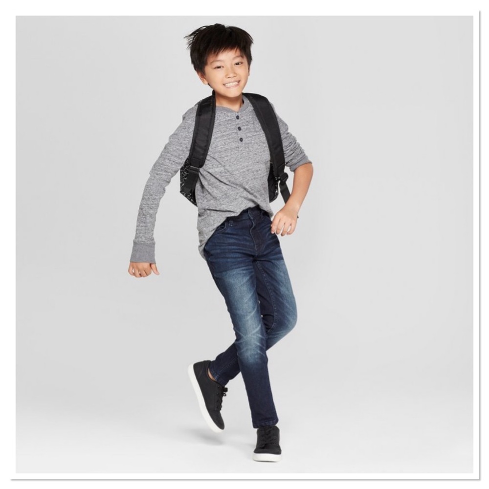 Boys Stretch Skinny Fit Jeans Size 16 Cat & Jack